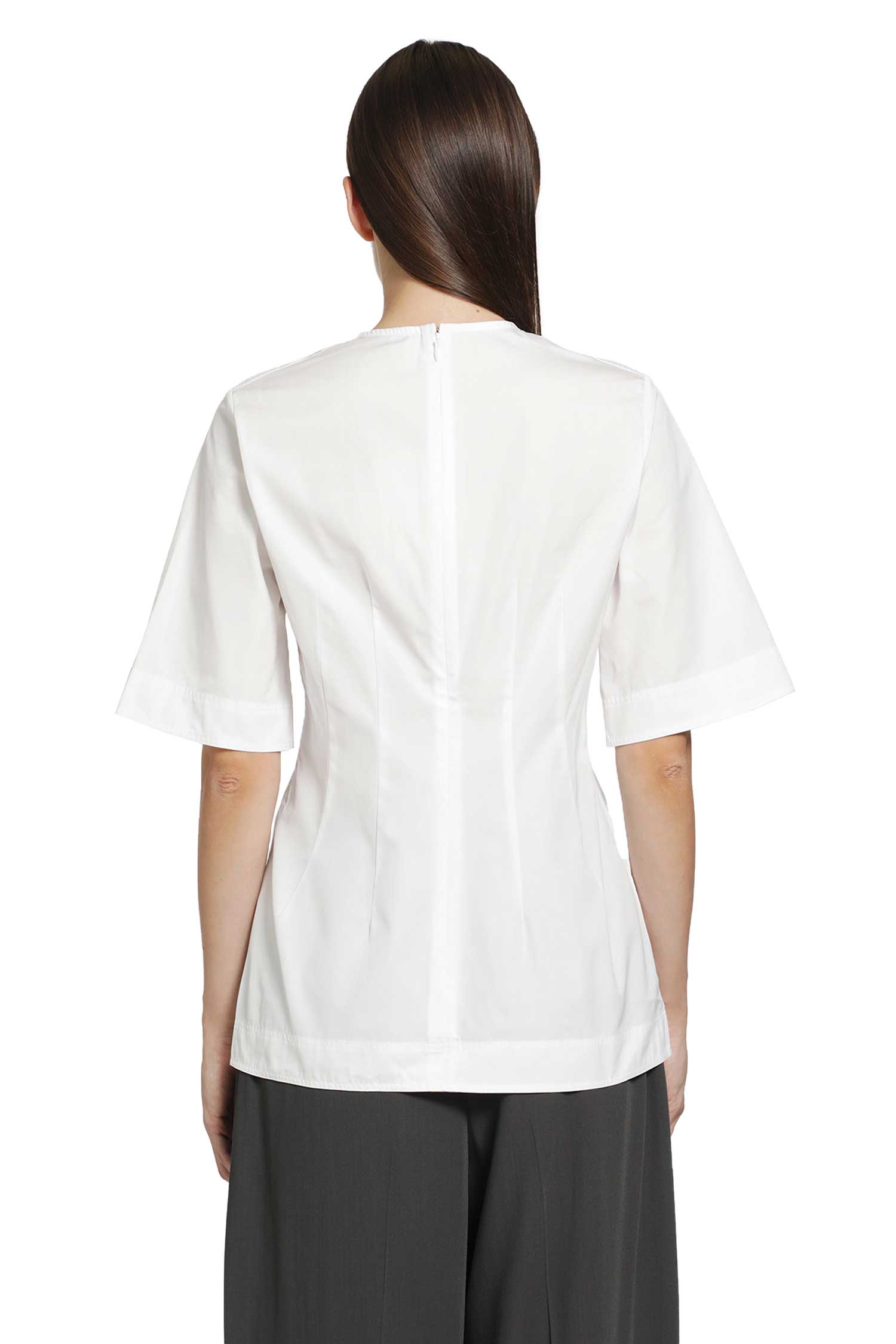TOTEME Sculptural Cotton Top woman
