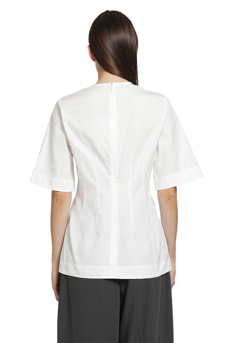 TOTEME Sculptural Cotton Top woman