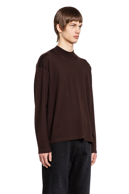 THE ROW MAN BROWN KNITWEAR