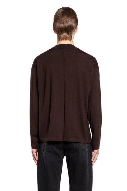 THE ROW MAN BROWN KNITWEAR