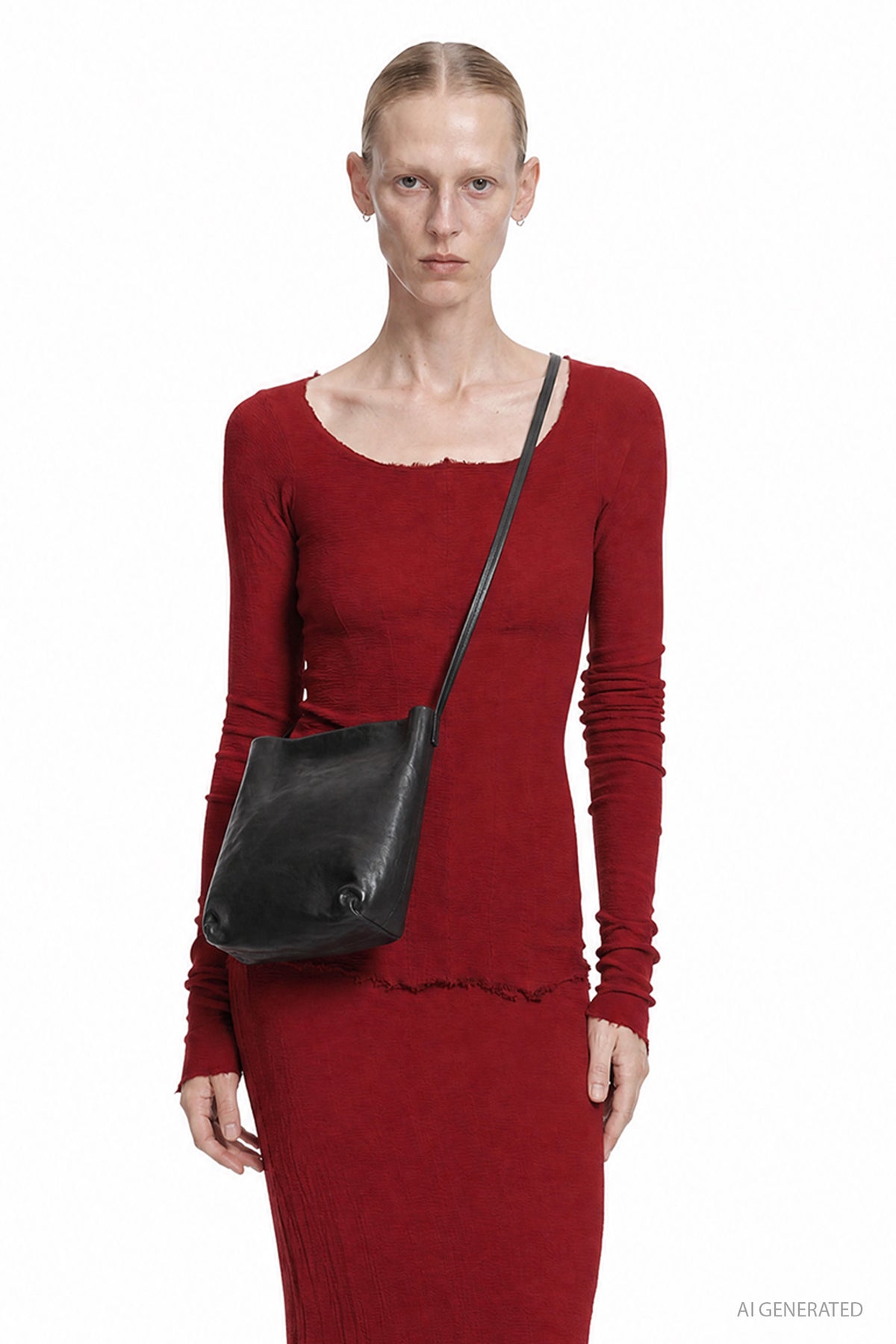 Stretch Long Sleeve Corset Top