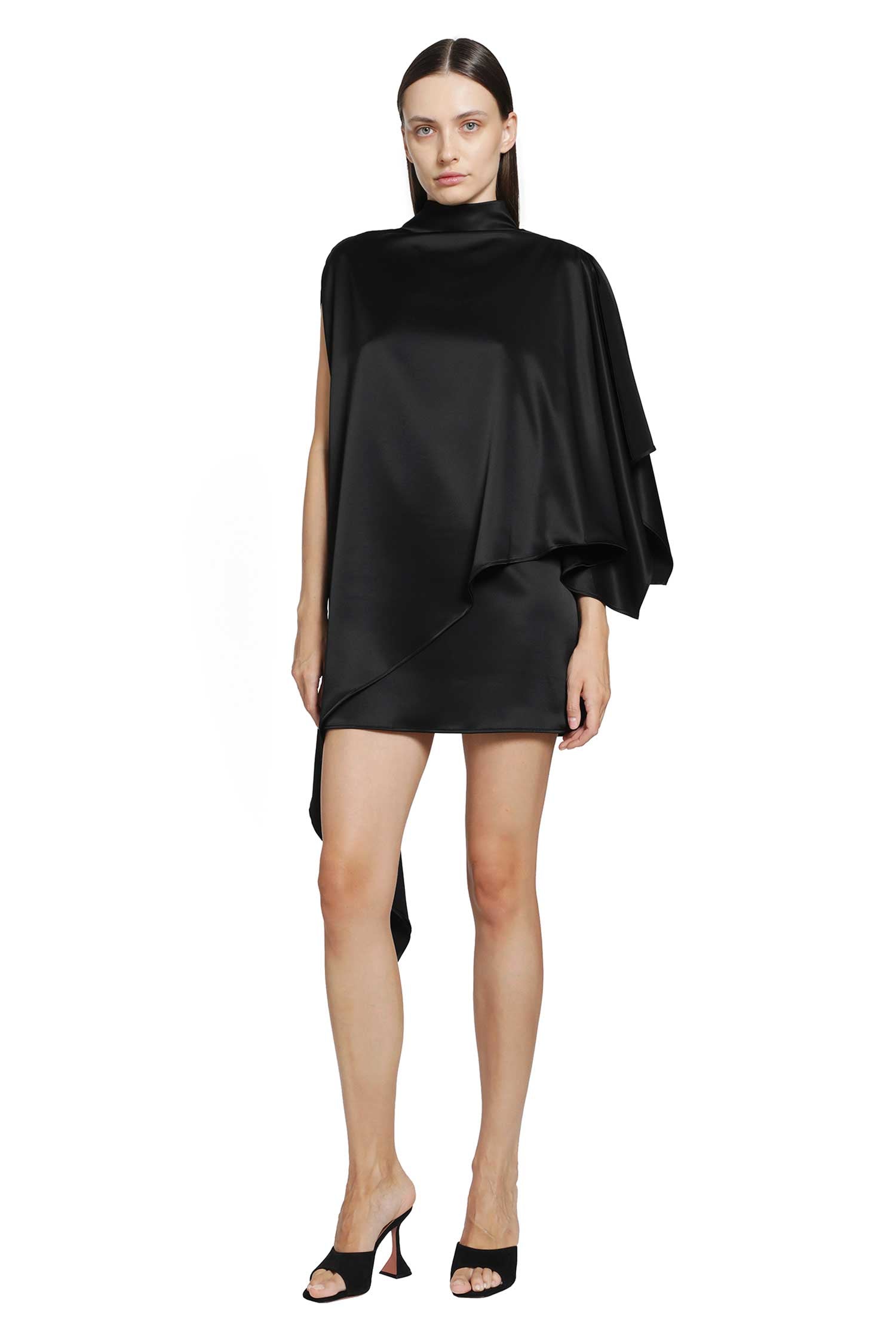 SSHEENA Appeal Satin Mini Dress woman