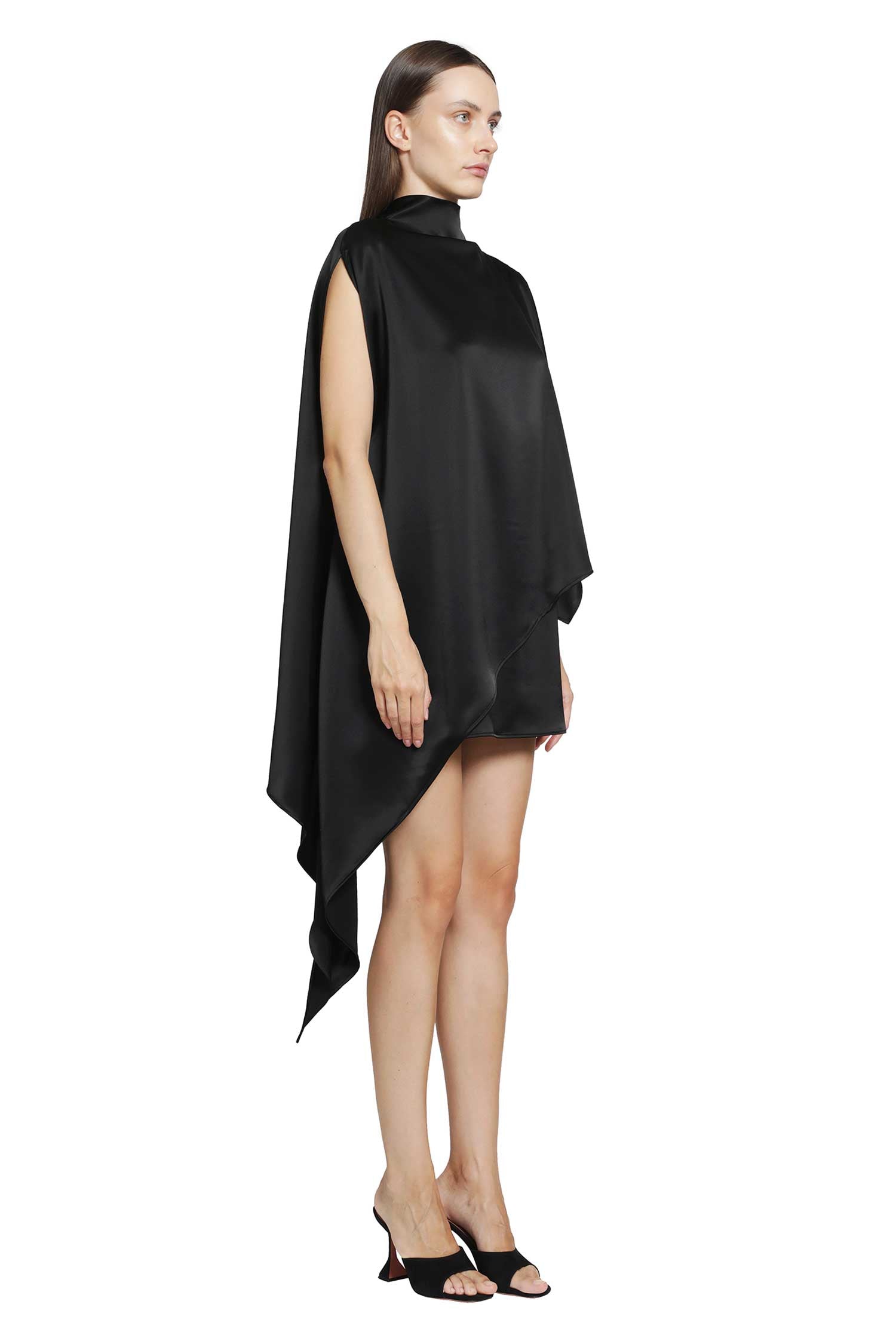 SSHEENA Appeal Satin Mini Dress woman