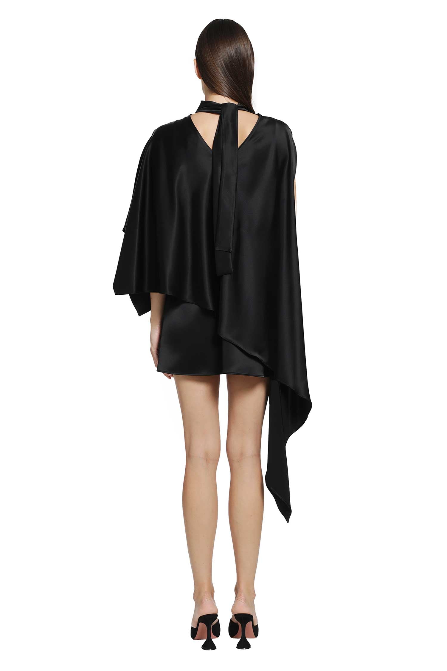 SSHEENA Appeal Satin Mini Dress woman