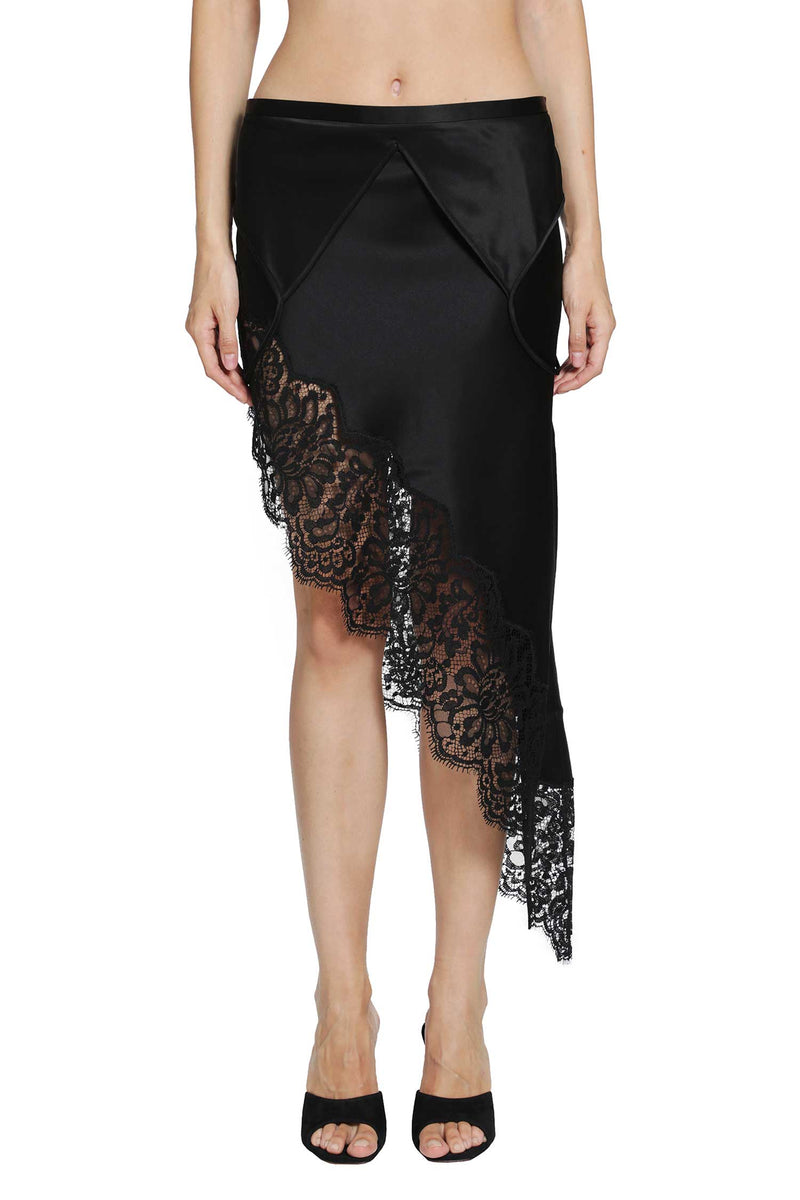 SSHEENA Guantanamo Satin Skirt woman