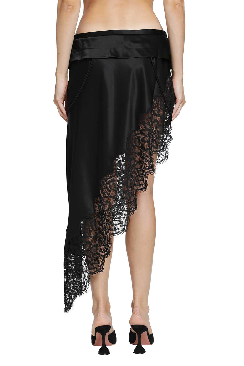 SSHEENA Guantanamo Satin Skirt woman