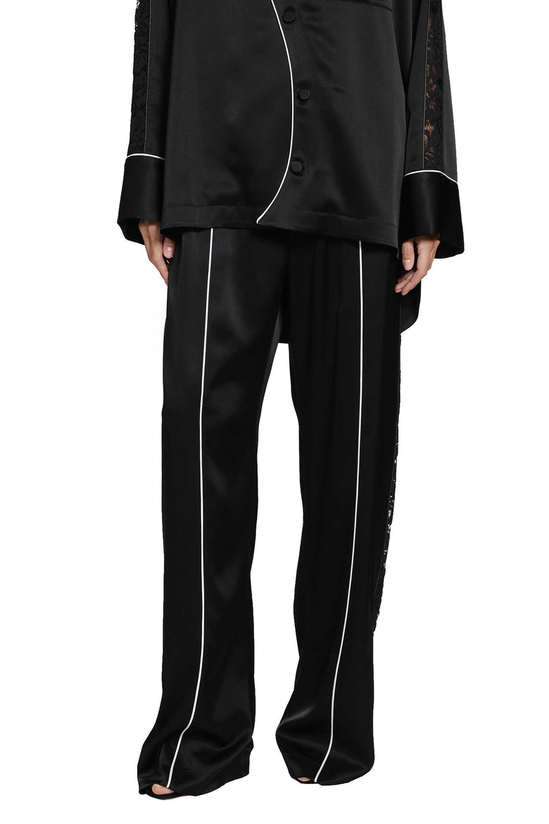 SSHEENA Paji Satin Trousers woman