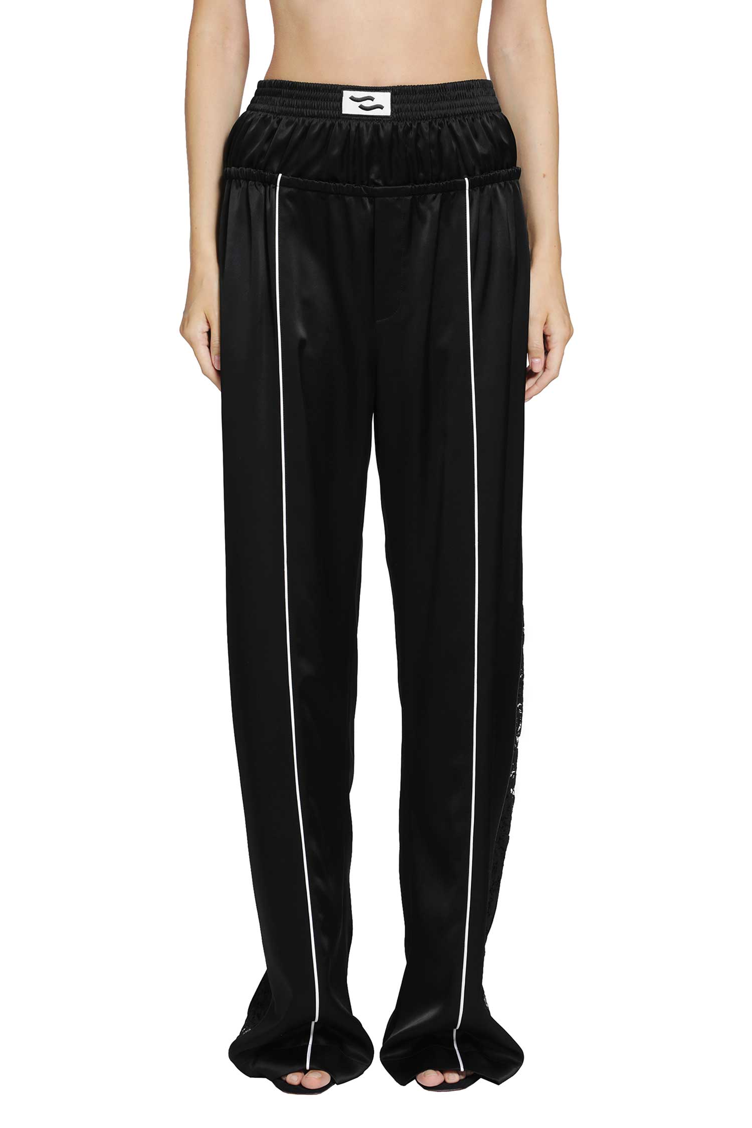 SSHEENA Paji Satin Trousers woman