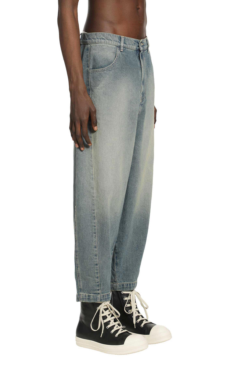 ANDREA YA AQOV Barrell Denim Pants man