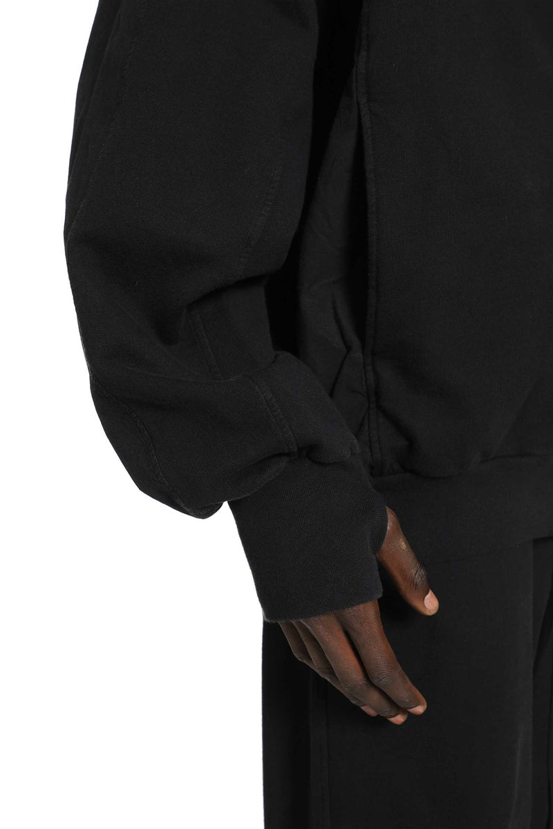 ANDREA YA AQOV Zip-Up Hoodie with Hand gaiters man