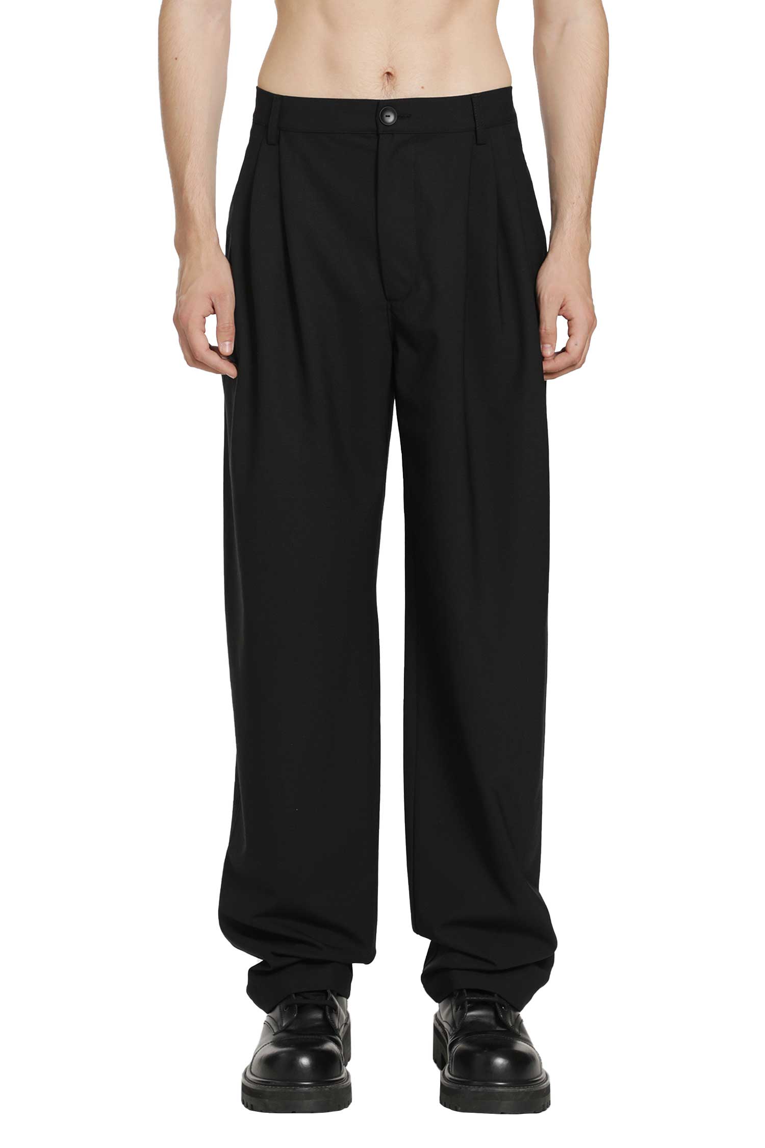Pleated Pants
