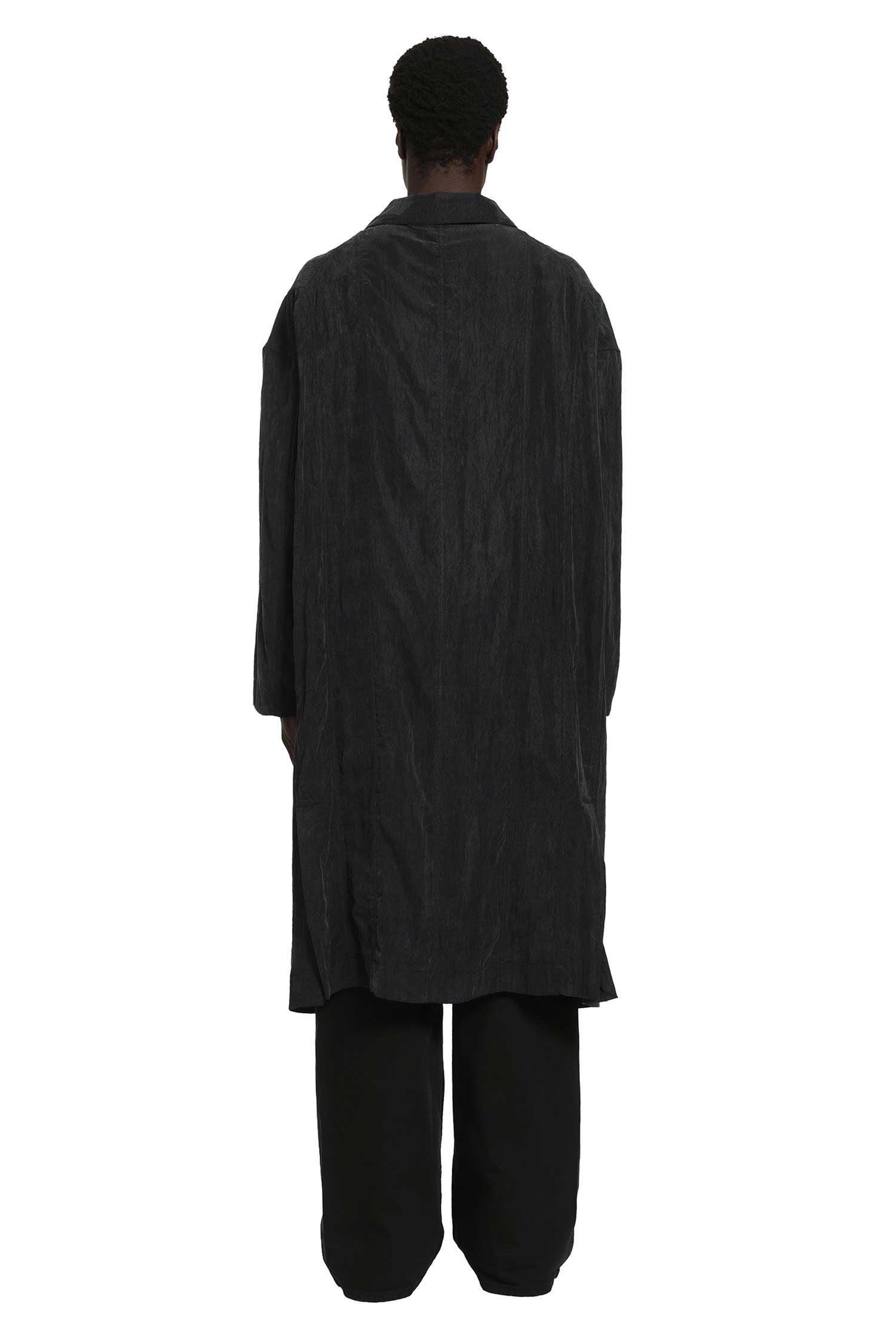 ANDREA YA AQOV Lyocell Nylon Trench Coat man