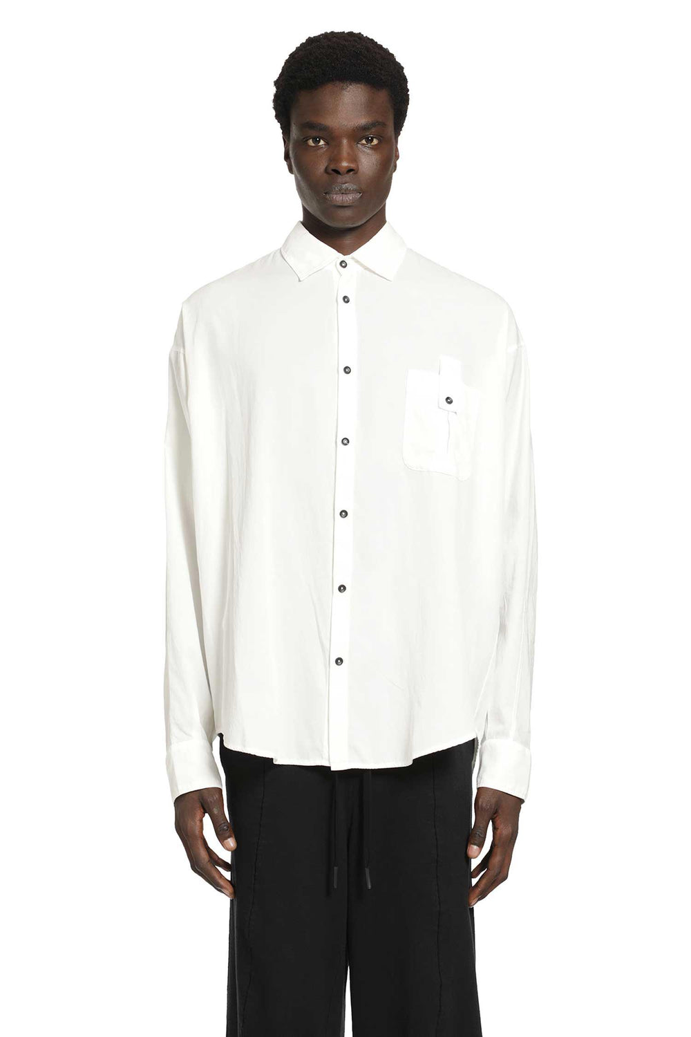 ANDREA YA AQOV Cupro Cotton Shirt man