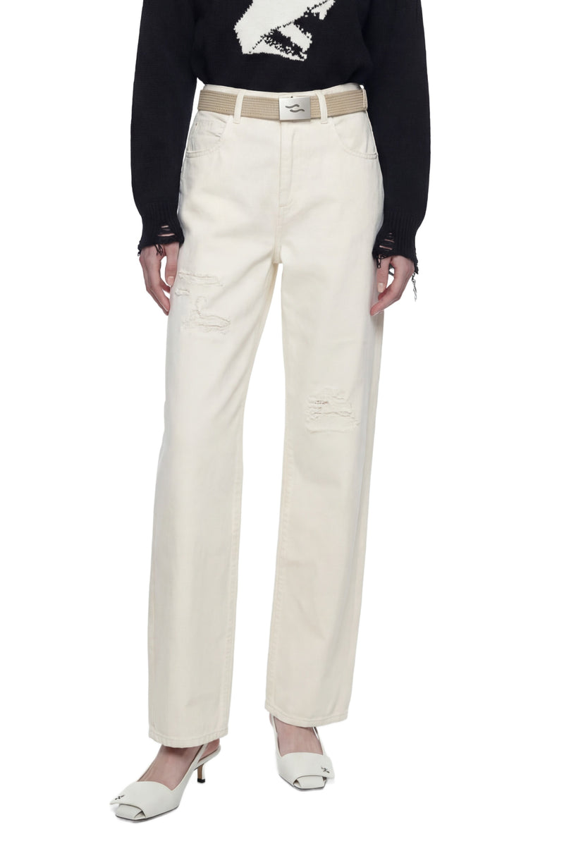 Distressed Baggy Jeans