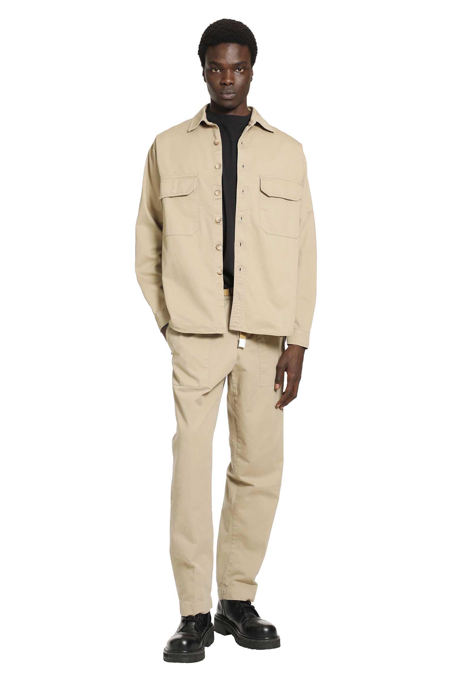 Cotton Canvas Overshirt