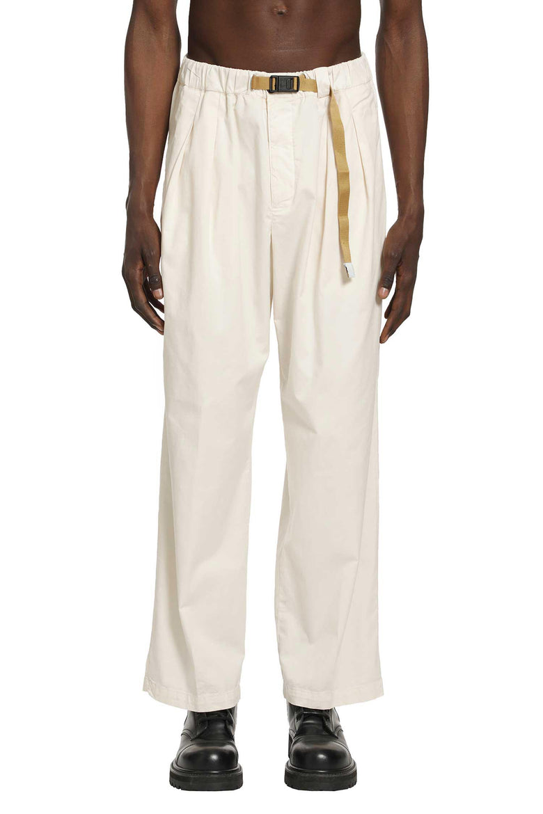 Belted Cotton Chinos