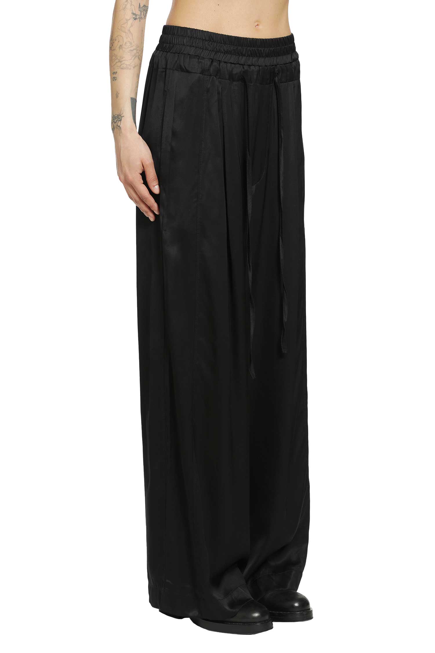 Satin Drawstring Pants