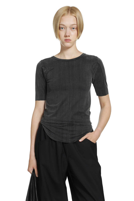 Stretch Cupro Jersey T-Shirt