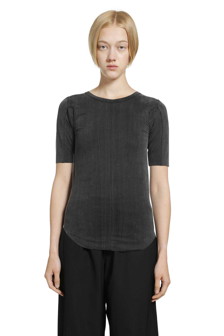 
              ANDREA YA AQOV Stretch Cupro Jersey T-Shirt woman
            