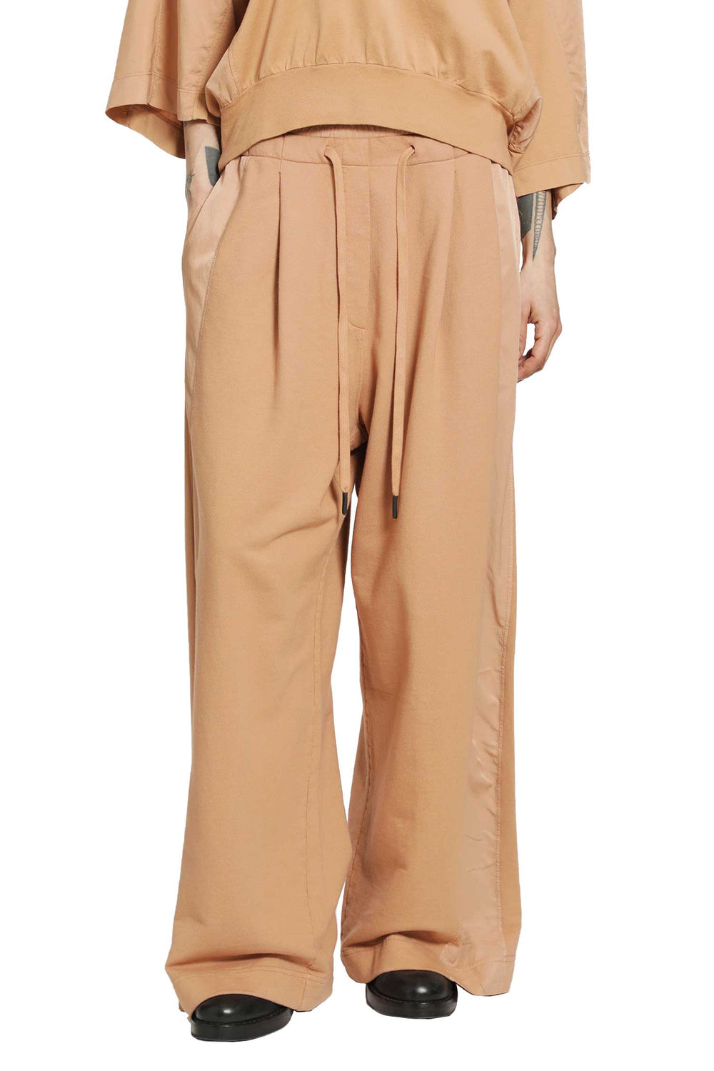 ANDREA YA AQOV Wide Drawstring Pants woman