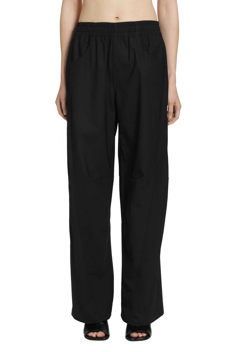 
              ANDREA YA AQOV Elastic Waist Pants woman
            