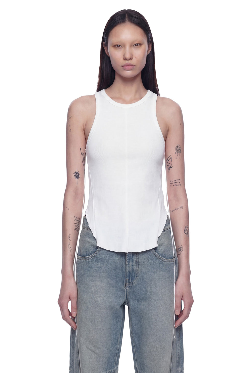 ANDREA YA AQOV Tank Top in Stretch Modal Jersey woman