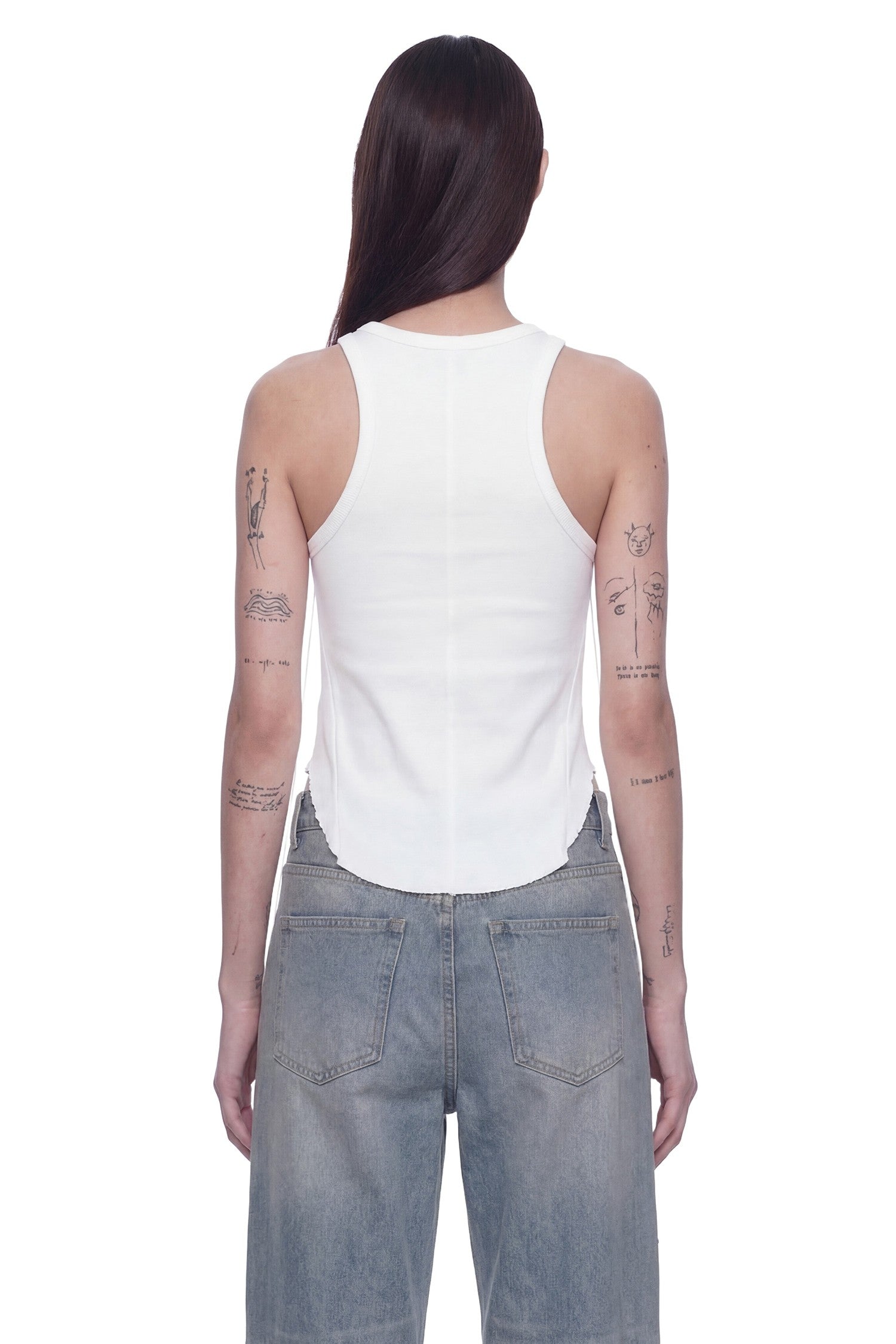 ANDREA YA AQOV Tank Top in Stretch Modal Jersey woman