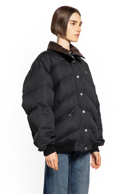 PRADA WOMAN BLACK JACKETS