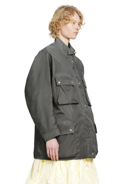 Washed Re-Nylon Rain Jacket
