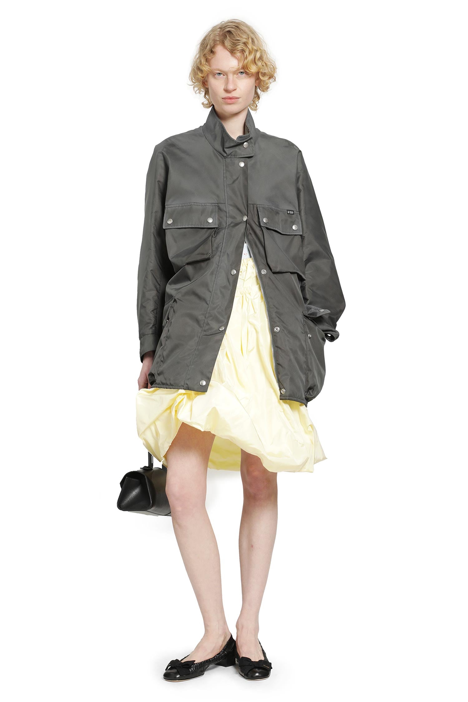 Washed Re-Nylon Rain Jacket