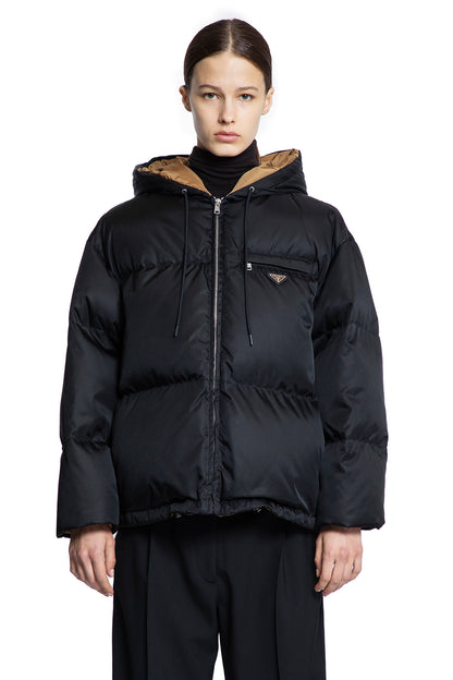 Re-Nylon Hooded Down Jacket