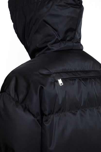 Re-Nylon Hooded Down Jacket