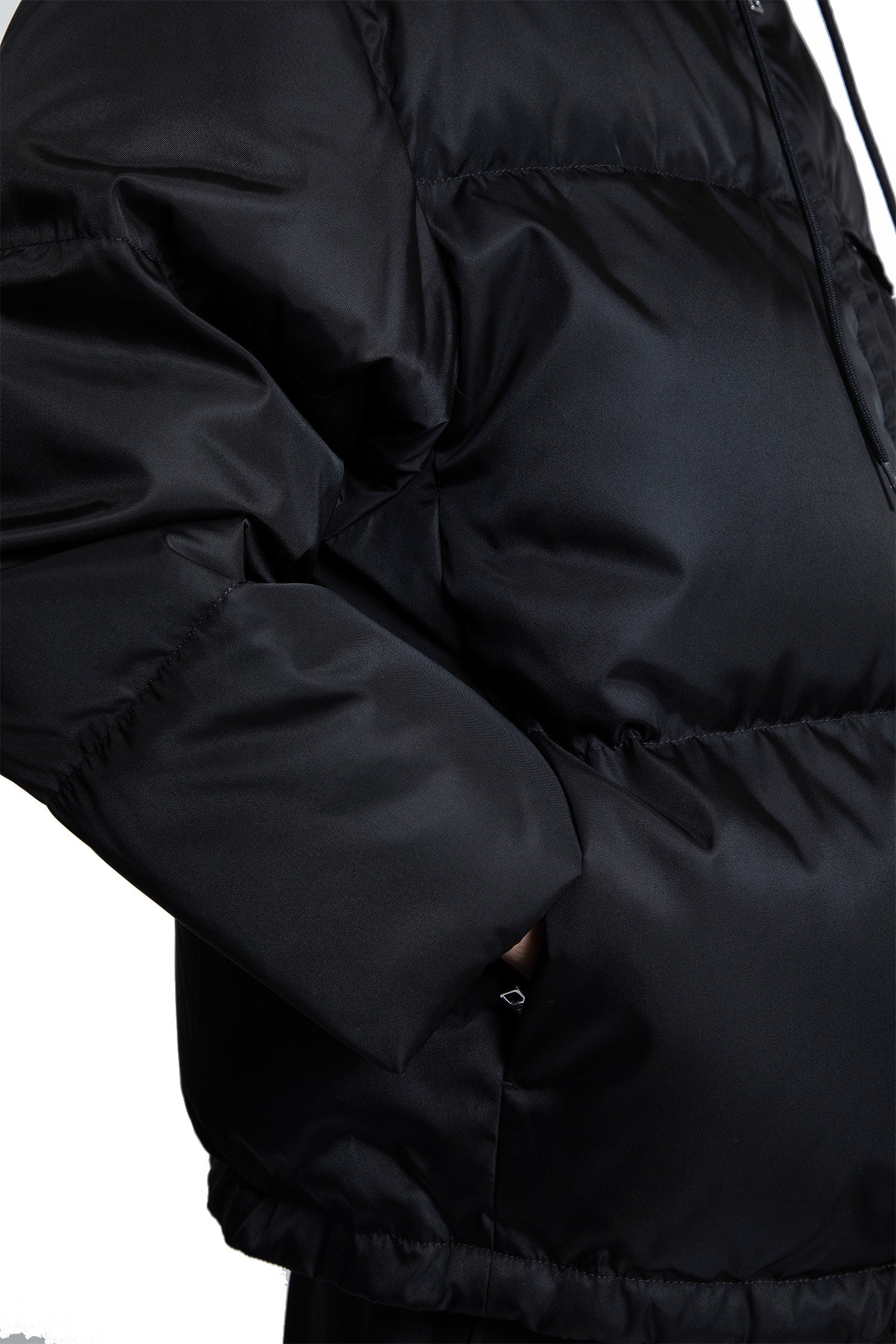 Re-Nylon Hooded Down Jacket