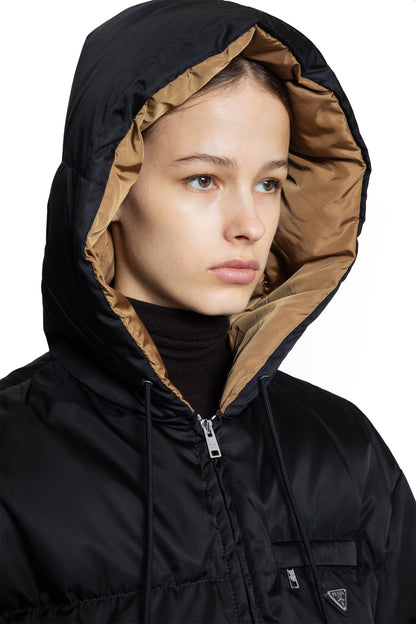 Re-Nylon Hooded Down Jacket