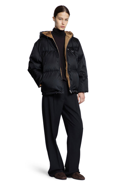 Re-Nylon Hooded Down Jacket