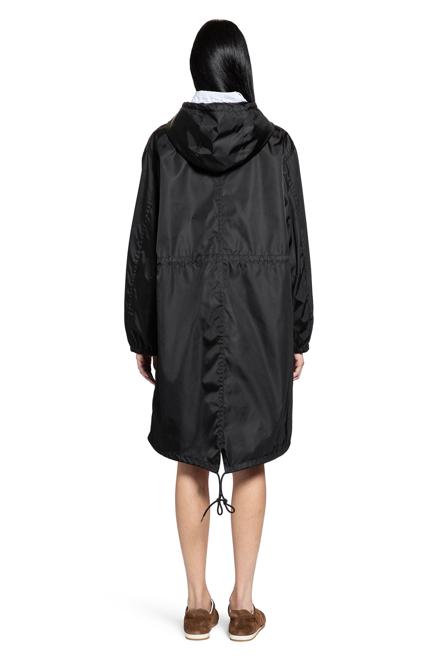 PRADA WOMAN BLACK COATS - Antonioli.eu