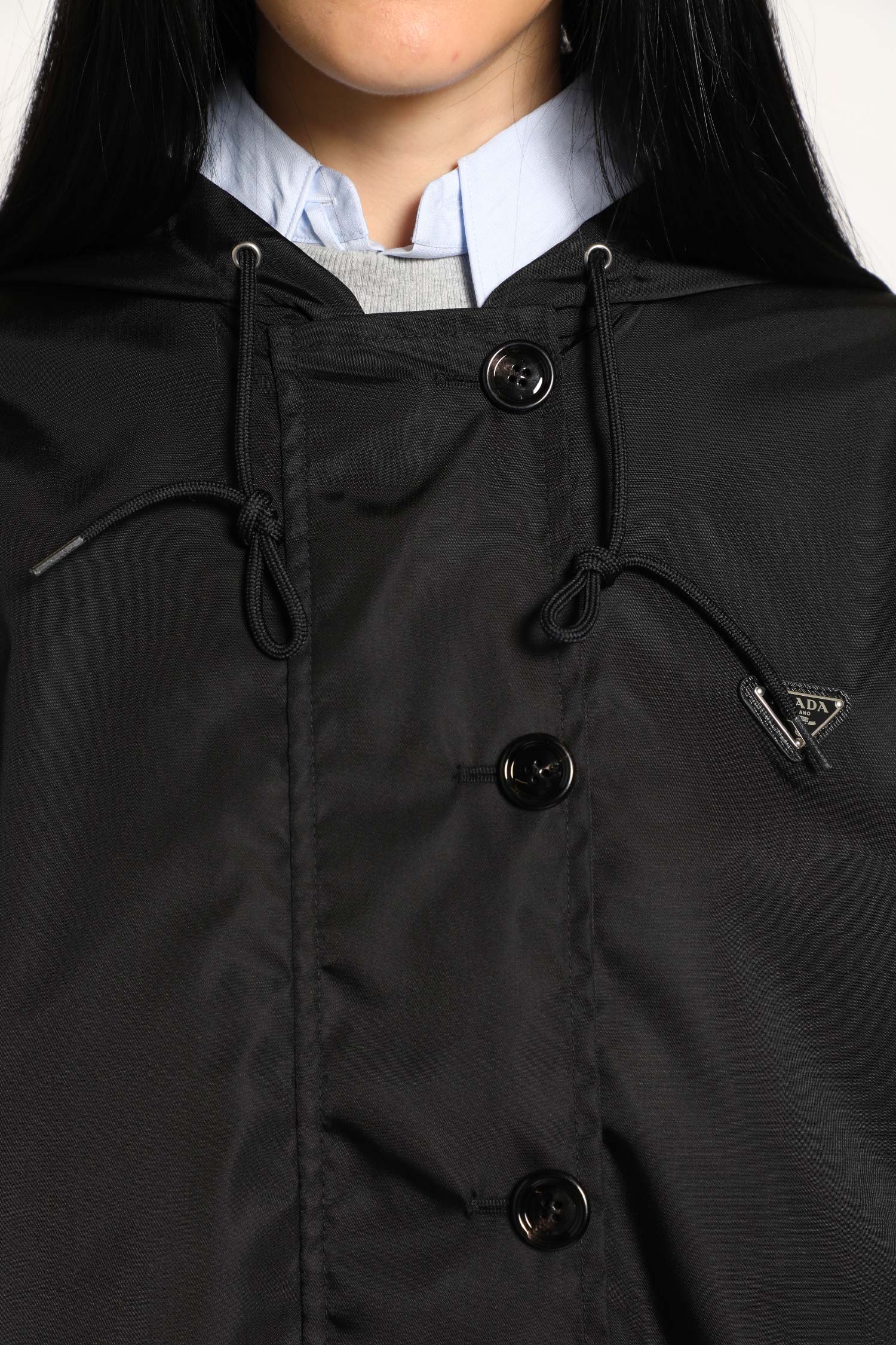 PRADA WOMAN BLACK COATS - Antonioli.eu