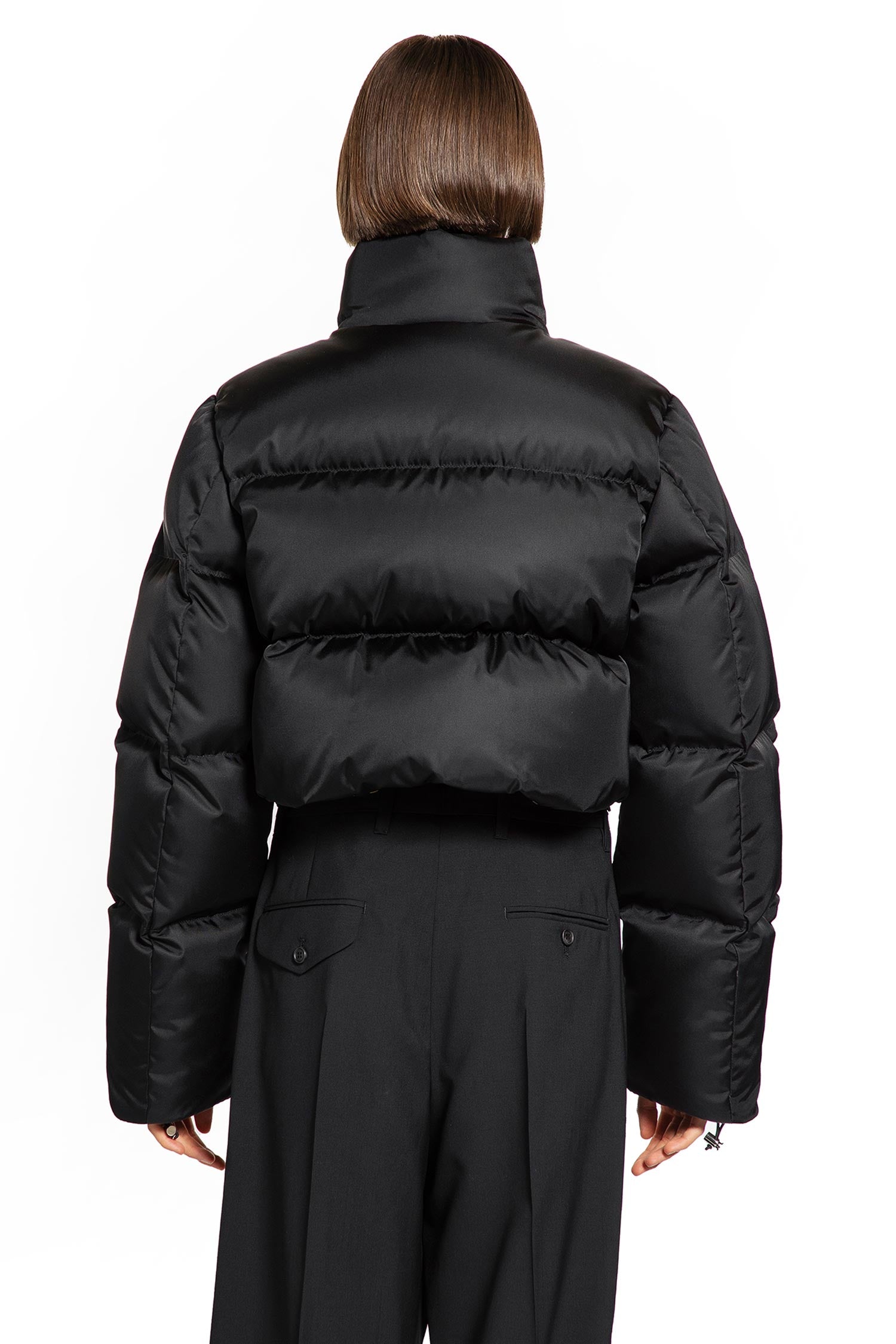 PRADA WOMAN BLACK JACKETS