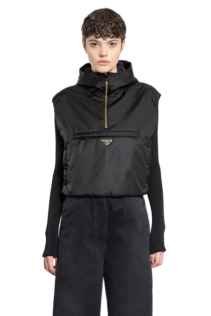 PRADA WOMAN BLACK VESTS