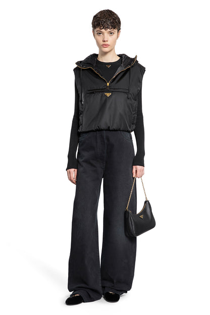 PRADA WOMAN BLACK VESTS