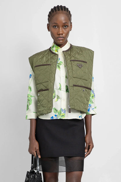 Antonioli PRADA WOMAN GREEN VESTS