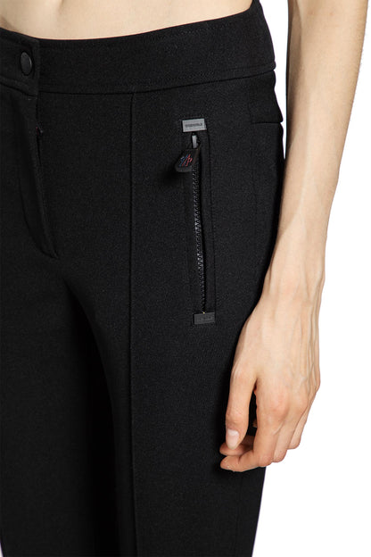 MONCLER GRENOBLE WOMAN BLACK TROUSERS