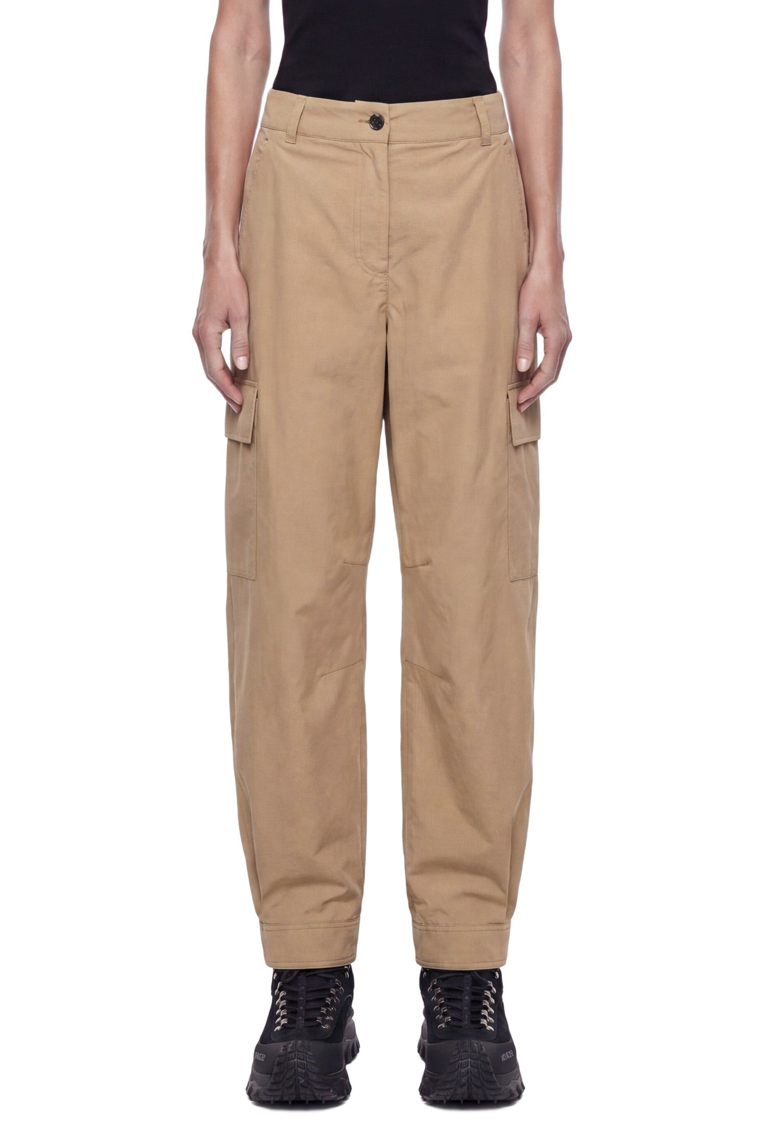 MONCLER GRENOBLE Froissé Technique Trousers woman