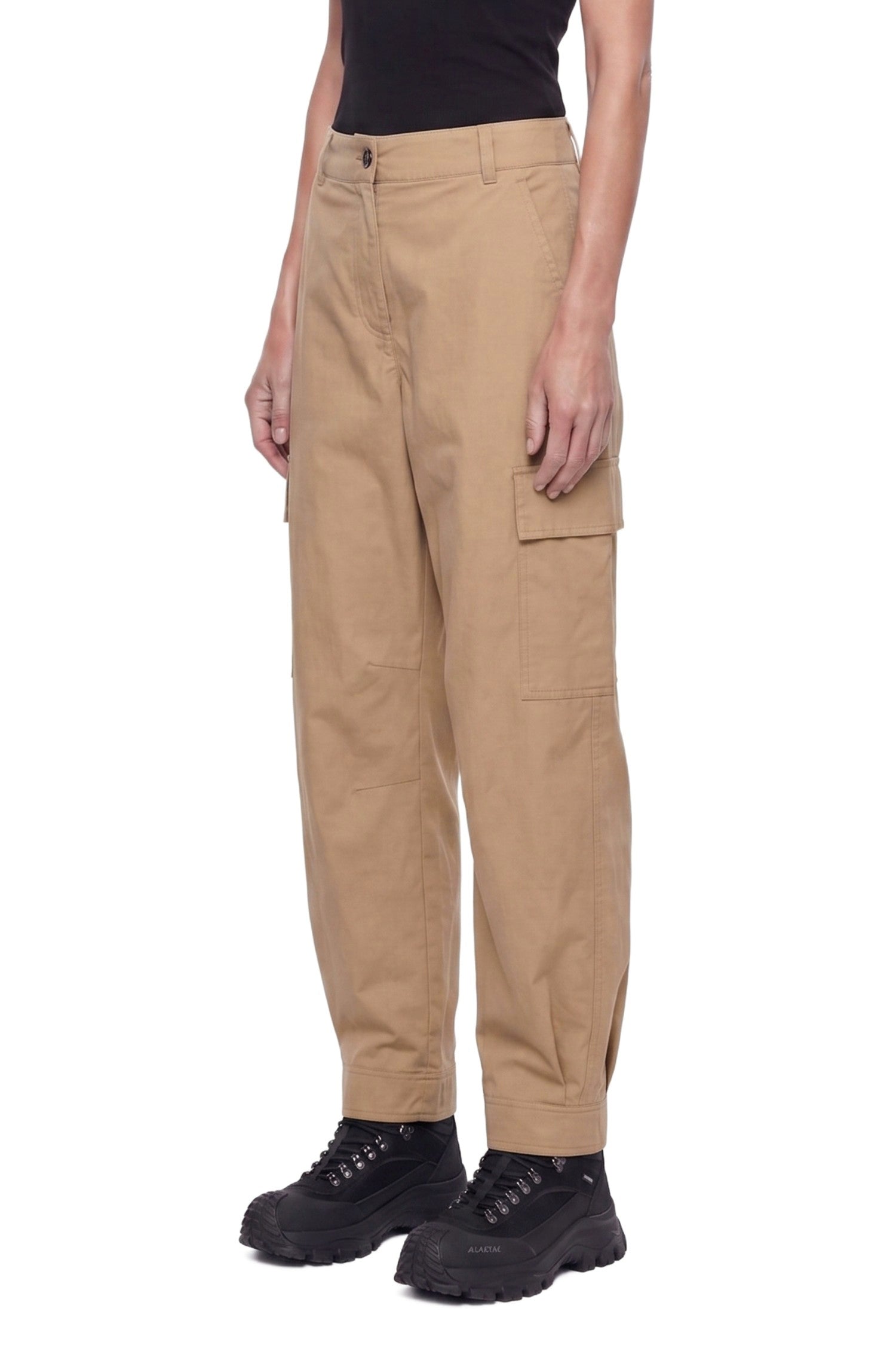 MONCLER GRENOBLE Froissé Technique Trousers woman