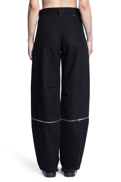 MONCLER GENIUS WOMAN BLACK TROUSERS