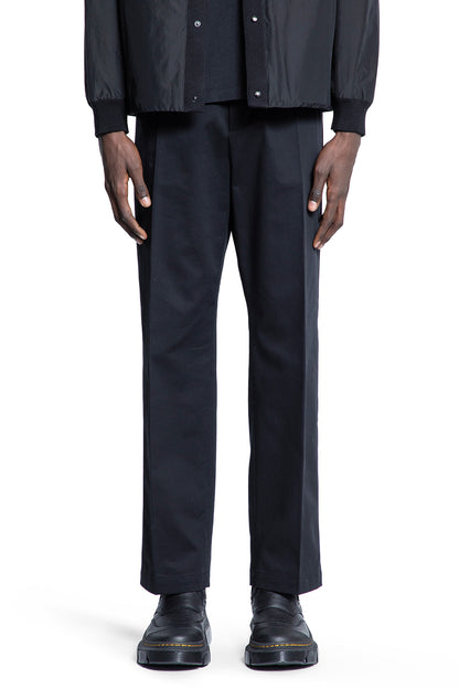 MONCLER GENIUS MAN BLACK TROUSERS