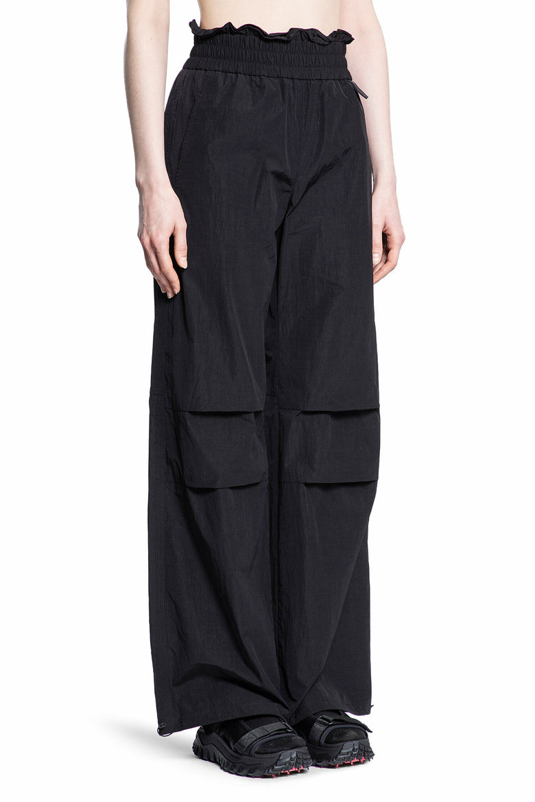 MONCLER WOMAN BLACK TROUSERS