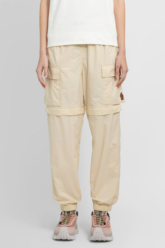 MONCLER GRENOBLE WOMAN BEIGE TROUSERS