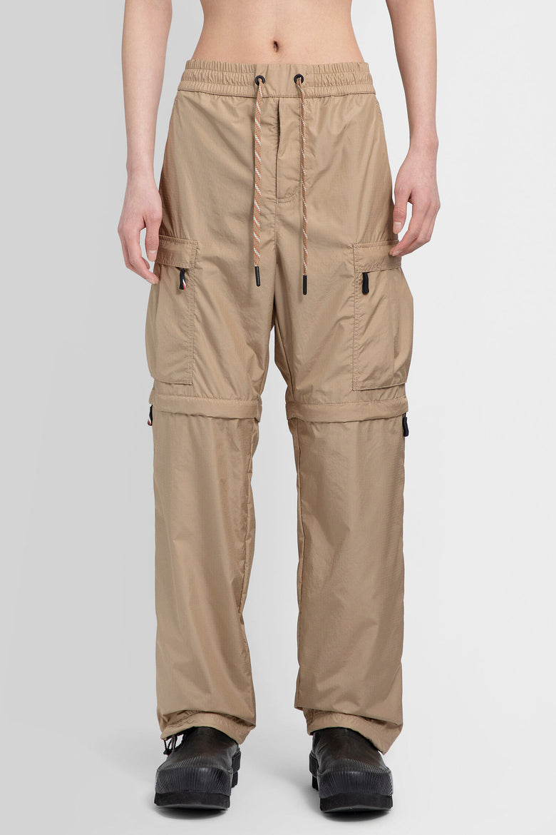 MONCLER GRENOBLE MAN BEIGE TROUSERS