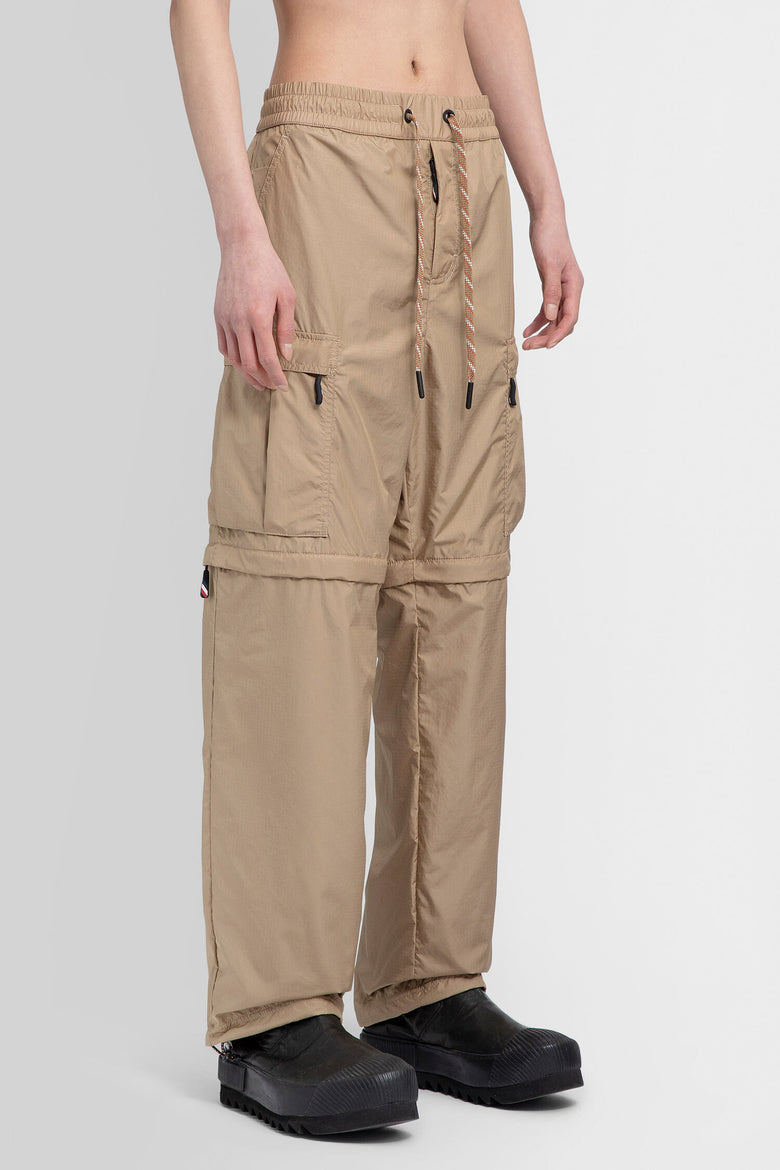 MONCLER GRENOBLE MAN BEIGE TROUSERS